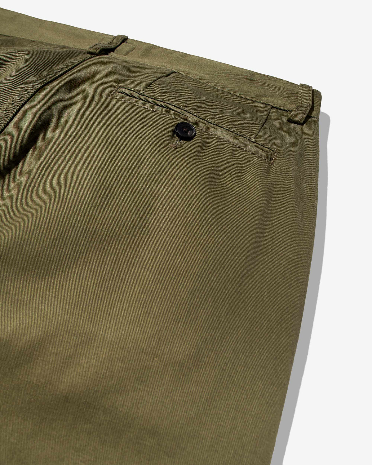 Twill Double-Pleat Pant