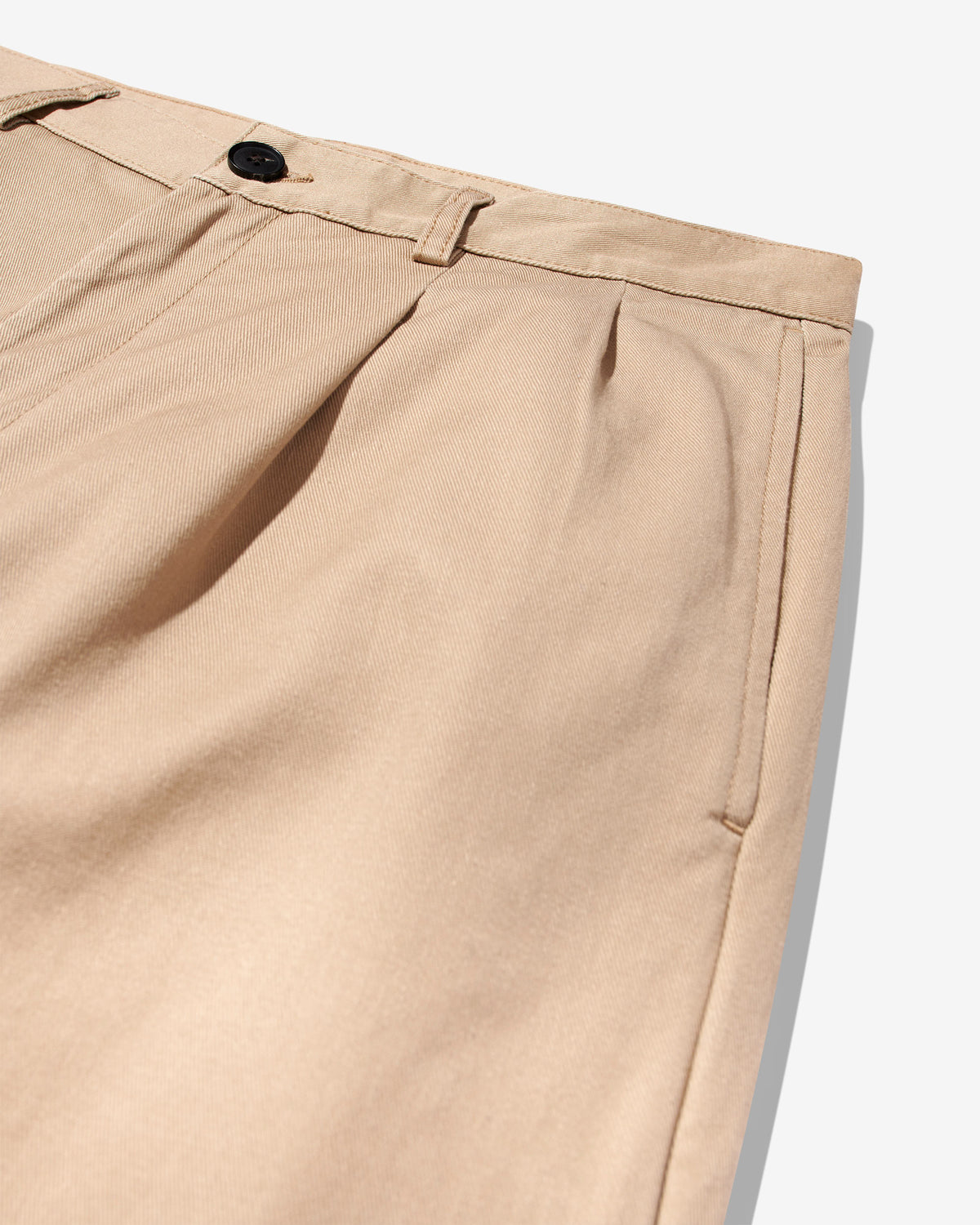 Twill Double-Pleat Pant