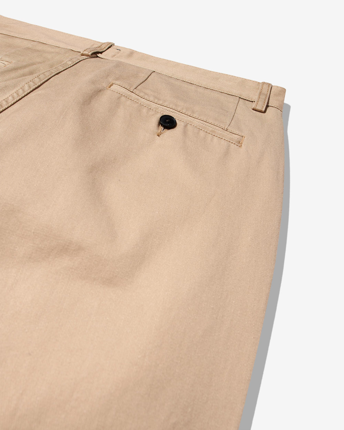 Twill Double-Pleat Pant