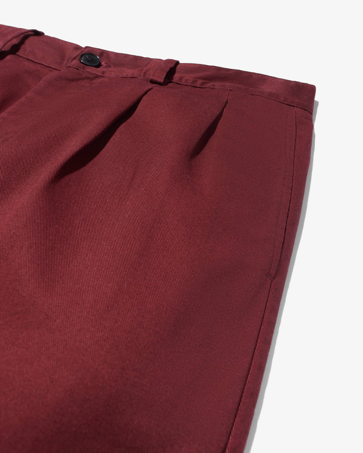 Twill Double-Pleat Pant