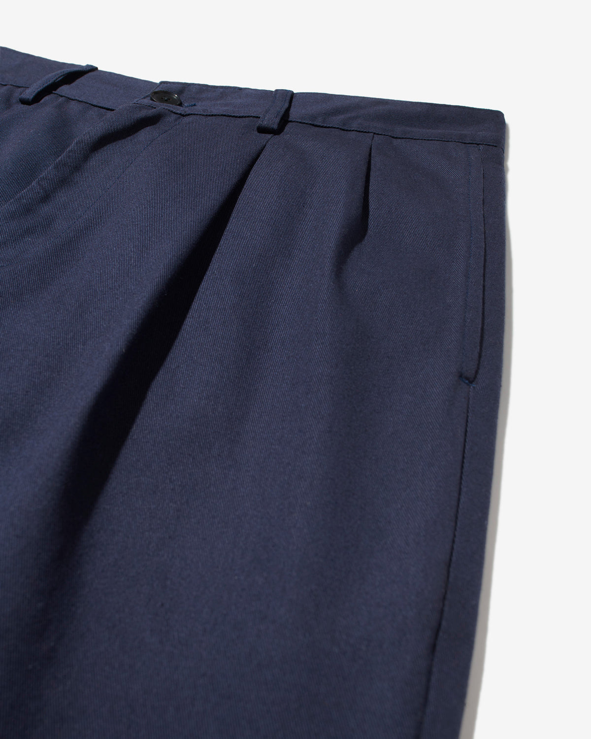 Twill Double-Pleat Pant