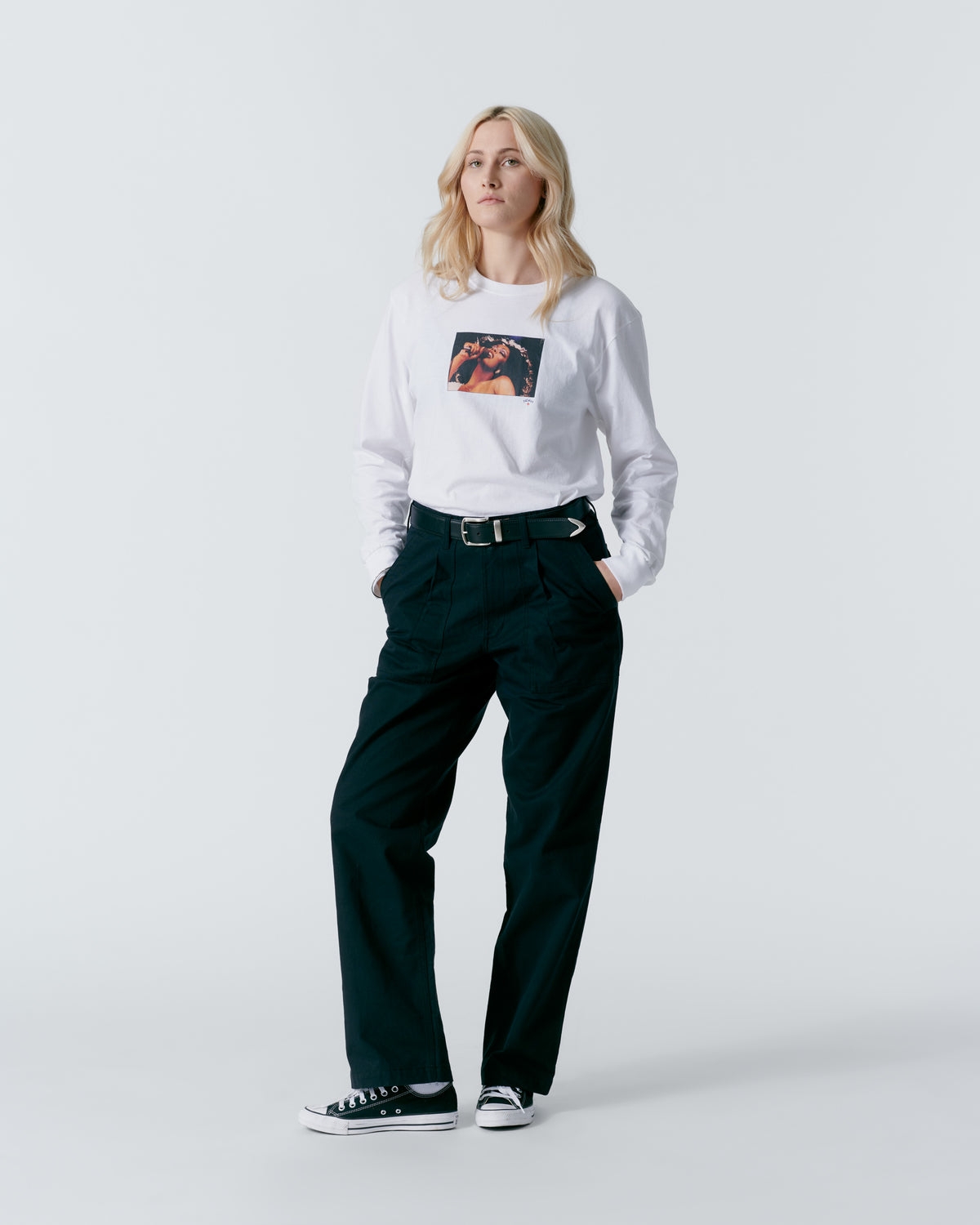 Pleated Fatigue Pant