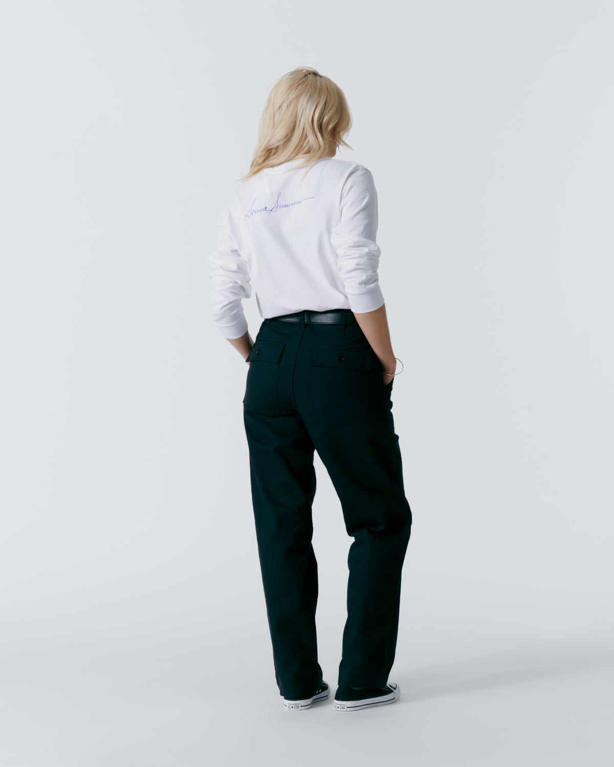 Pleated Fatigue Pant