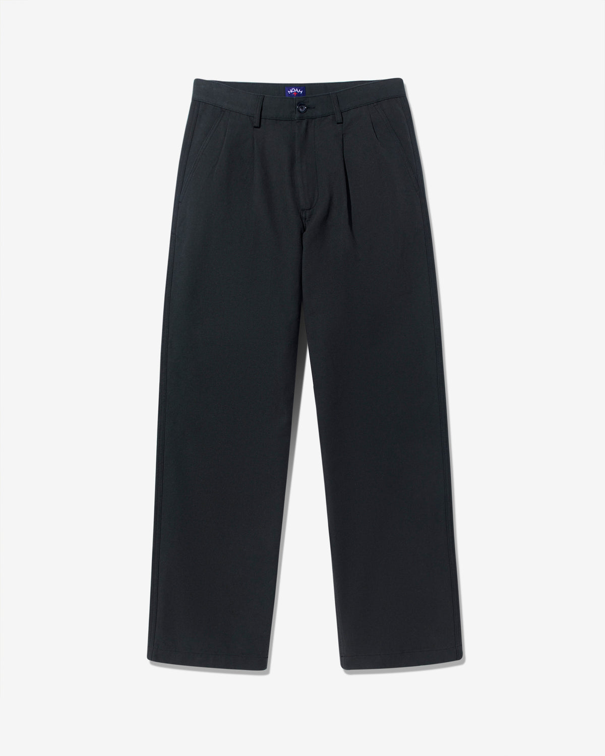 Double-Pleat Cotton Pant