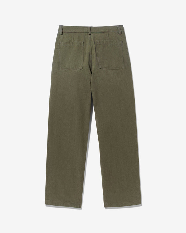 Noah - Double-Pleat Cotton Pant - Detail