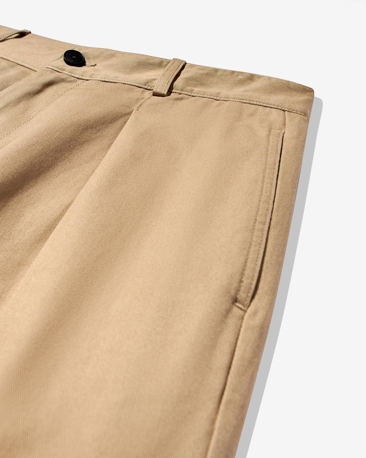 Single-Pleat Baggy Chino (Pre-order)