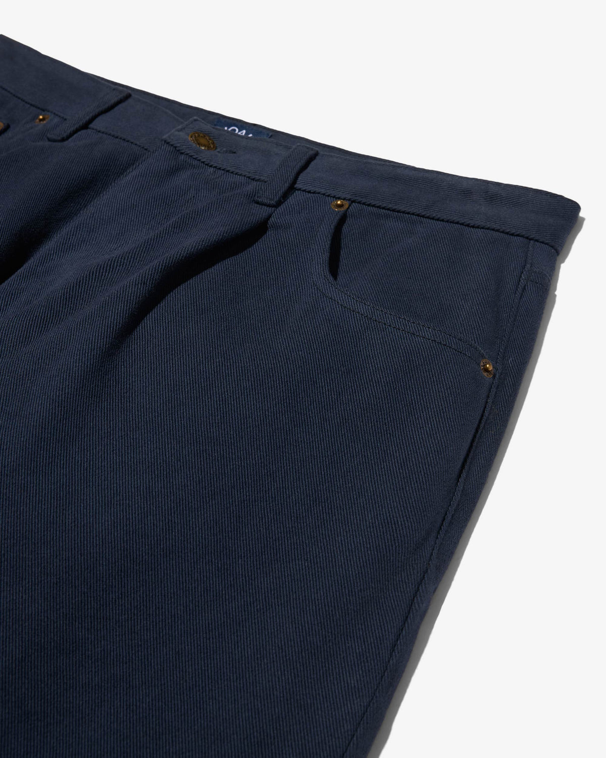 Brushed Pleated Jean