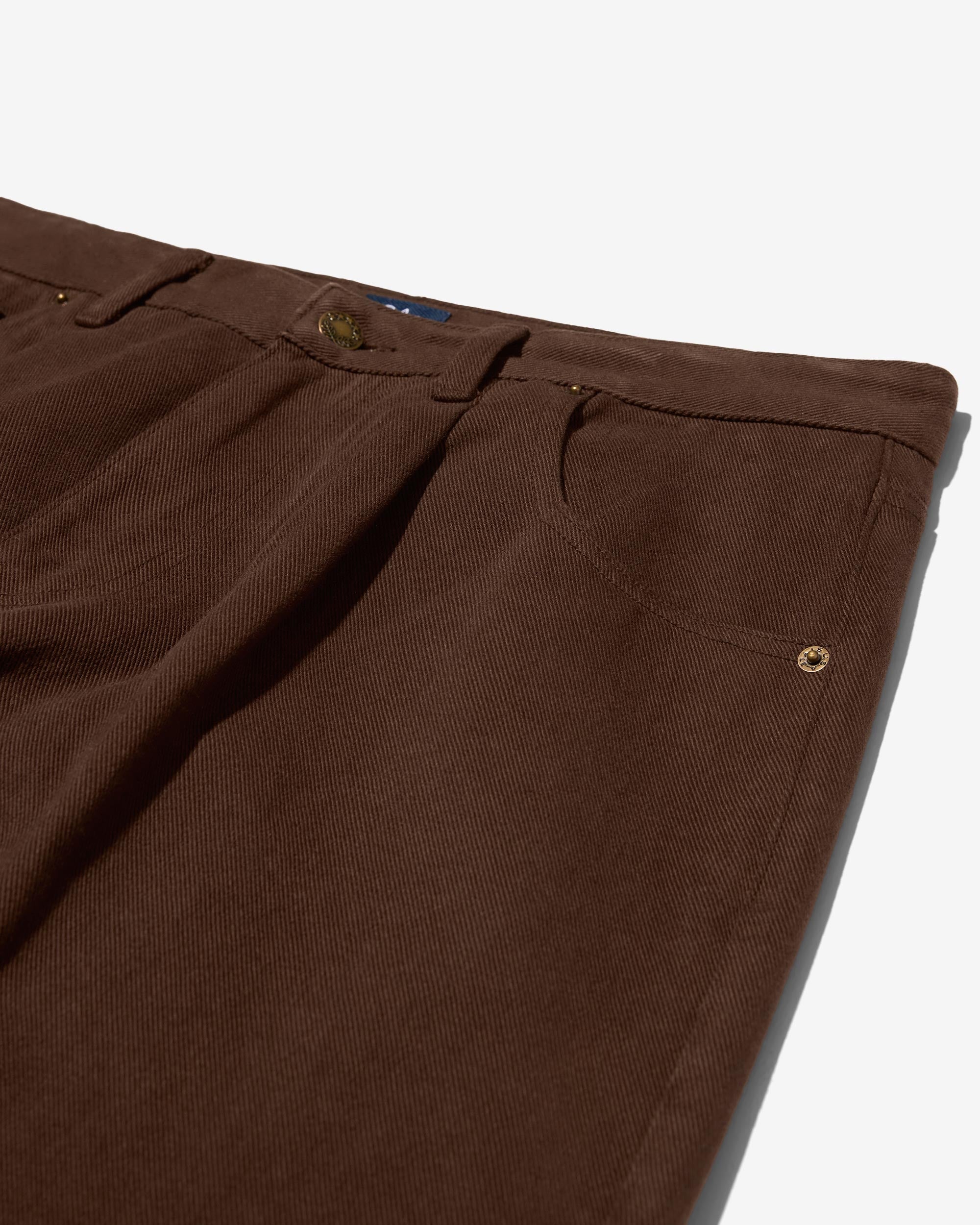 Brushed Pleated Jean - Noah