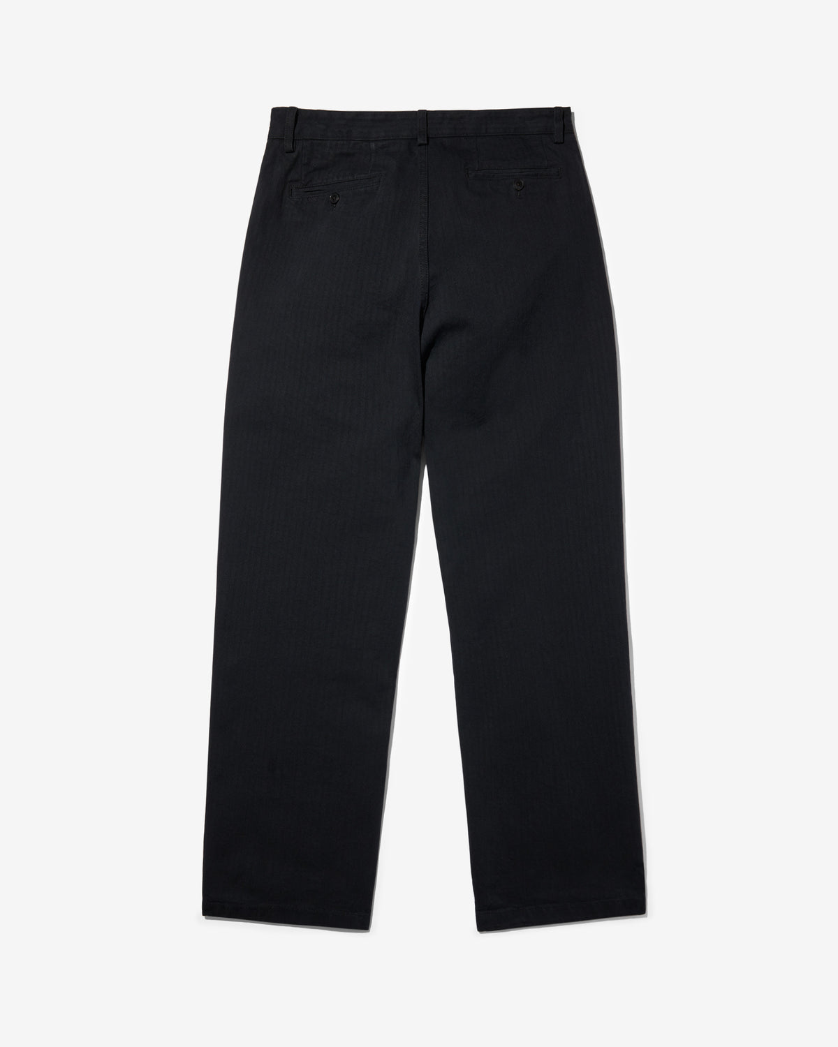 Double-Pleat Herringbone Pant