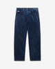 Noah - Pleated Salt Wash Corduroy Pant - Navy - Swatch