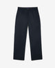 Noah - Sanded Twill Pleated Trouser - Navy - Swatch