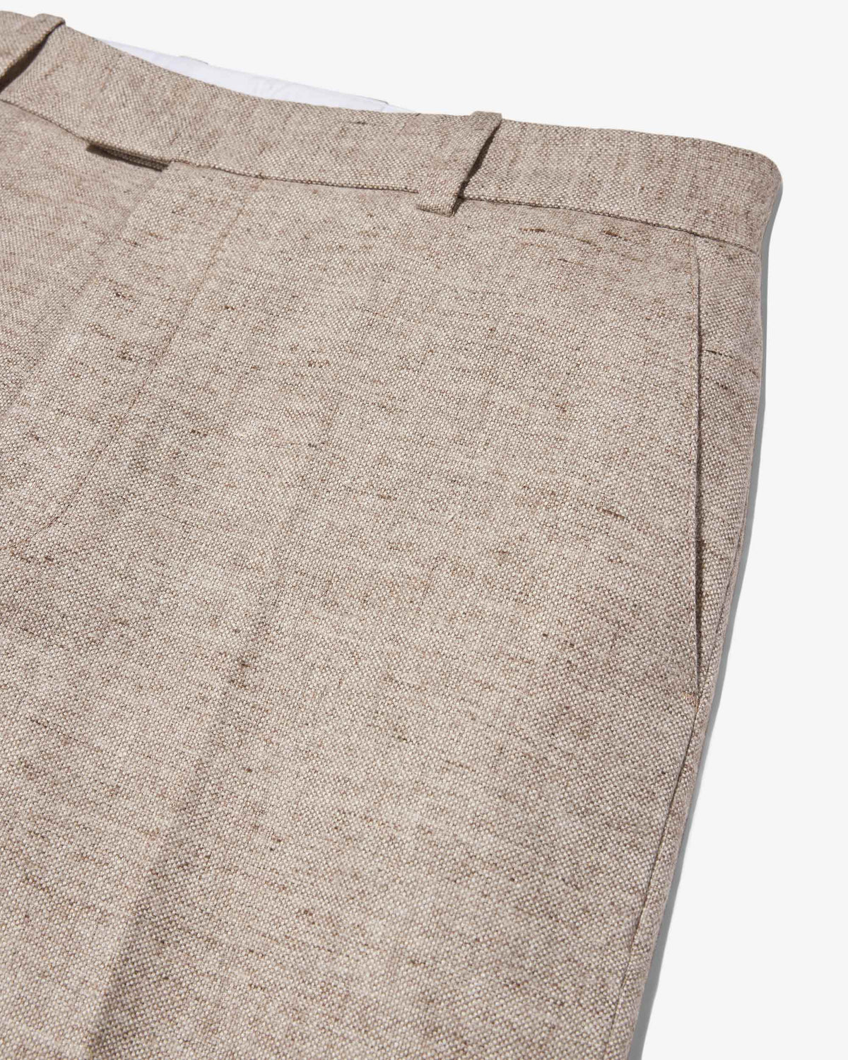 Flanneled Linen Trouser