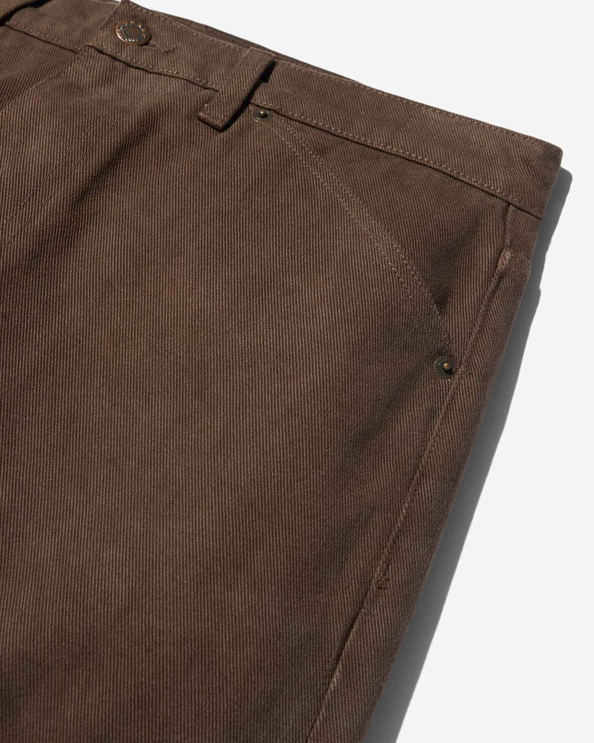 Brushed Twill Bootcut Jean