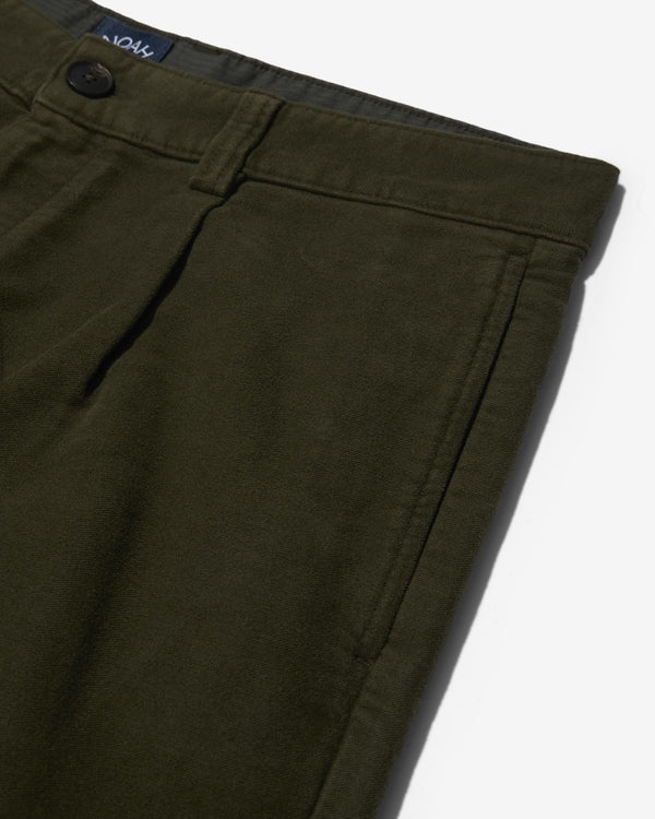 Noah - Moleskin Single-Pleat Pant - Detail