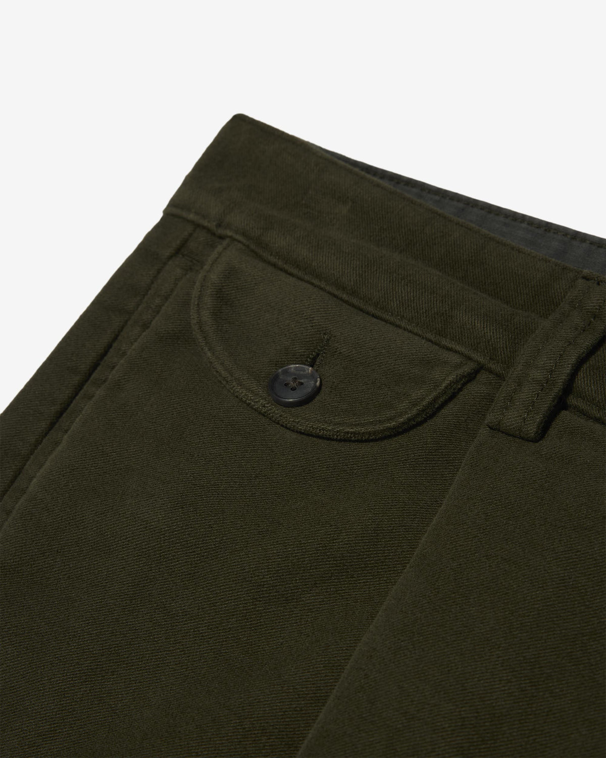 Moleskin Single-Pleat Pant