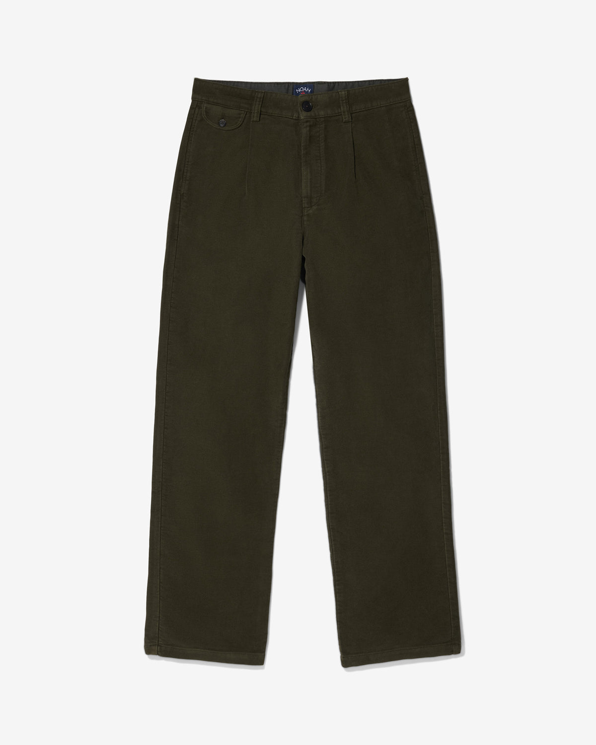 Moleskin Single-Pleat Pant