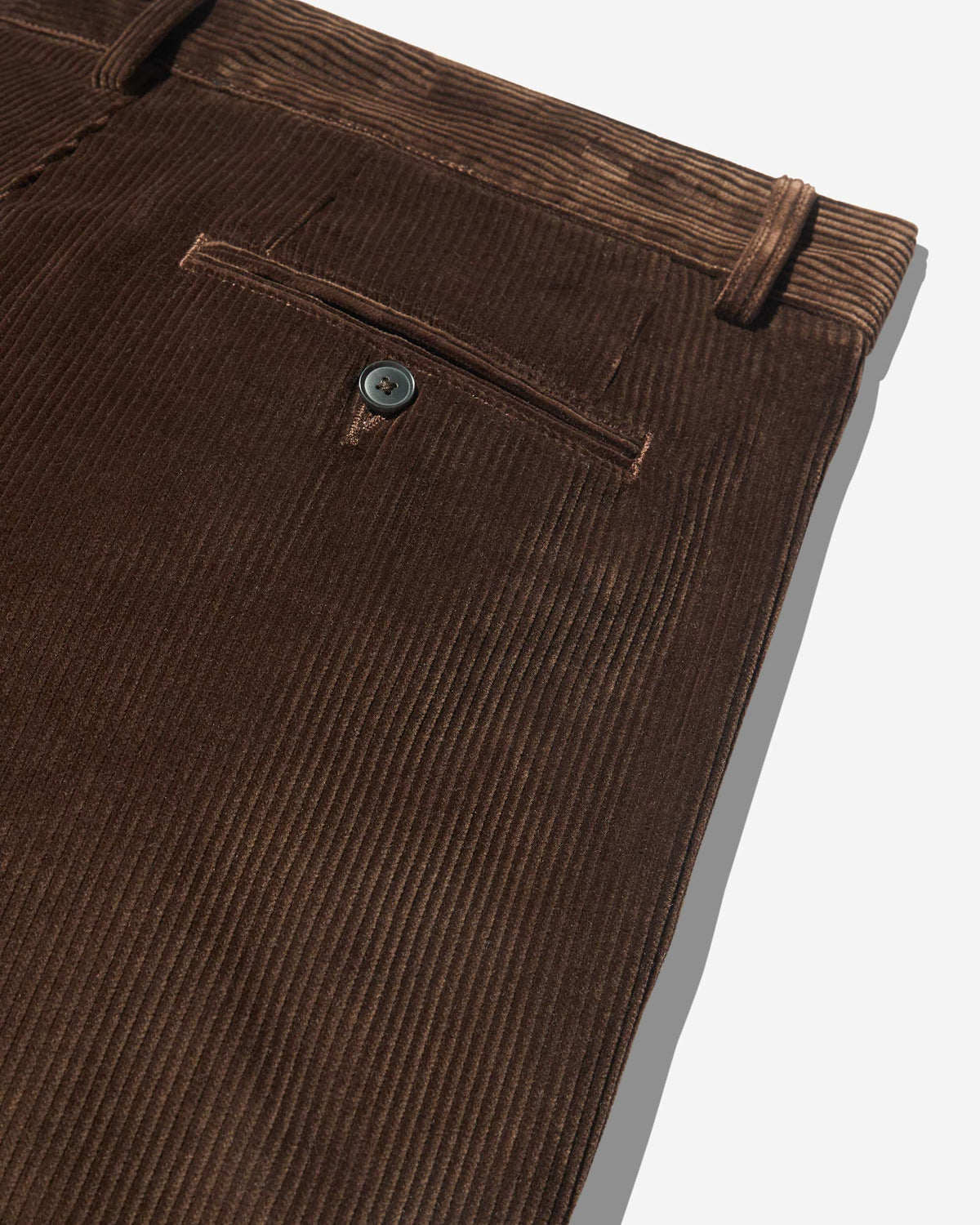 Double-Pleat Corduroy Pant