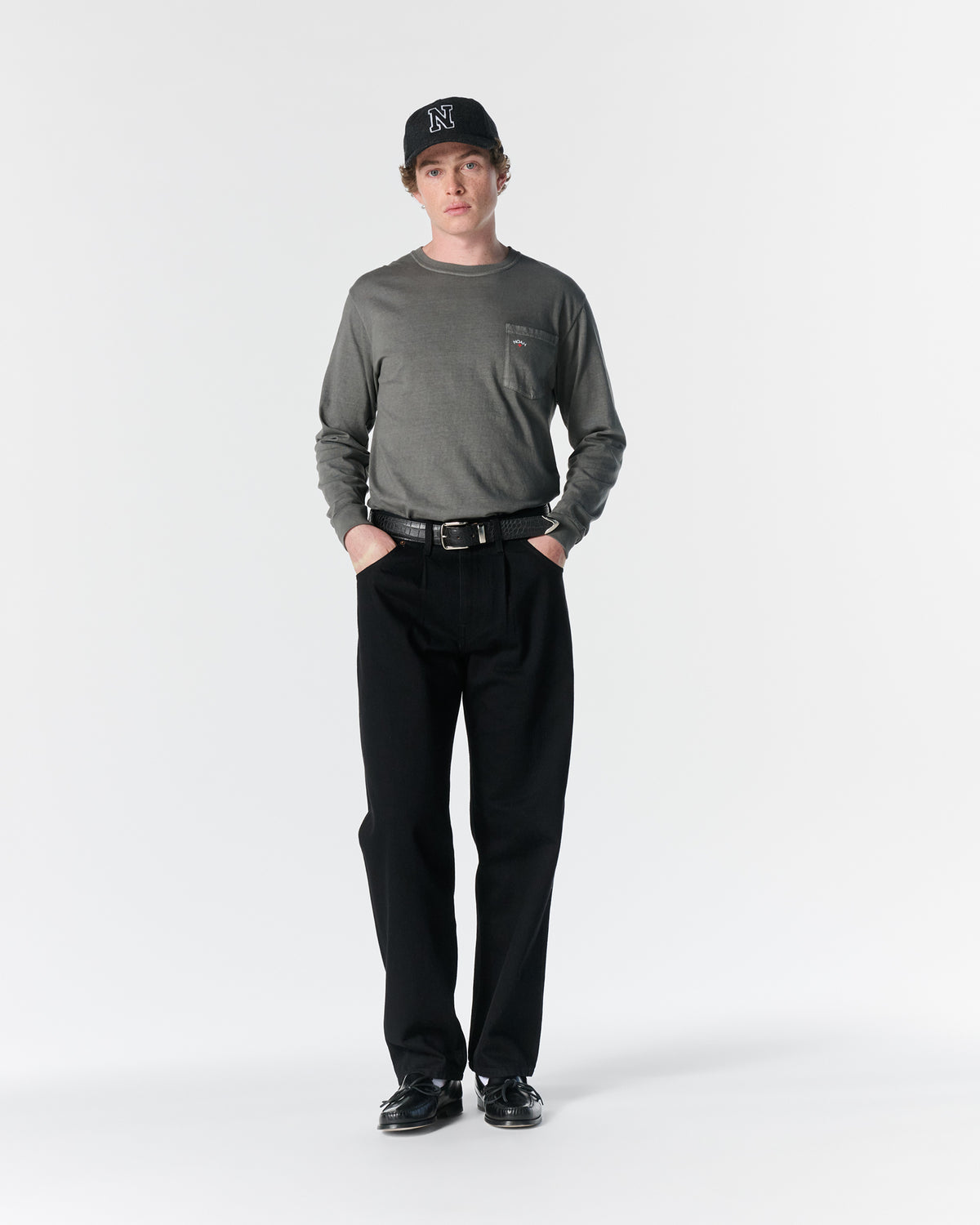 Long Sleeve Core Pocket Tee