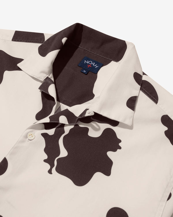 Noah - Cow Print Shirt - Detail