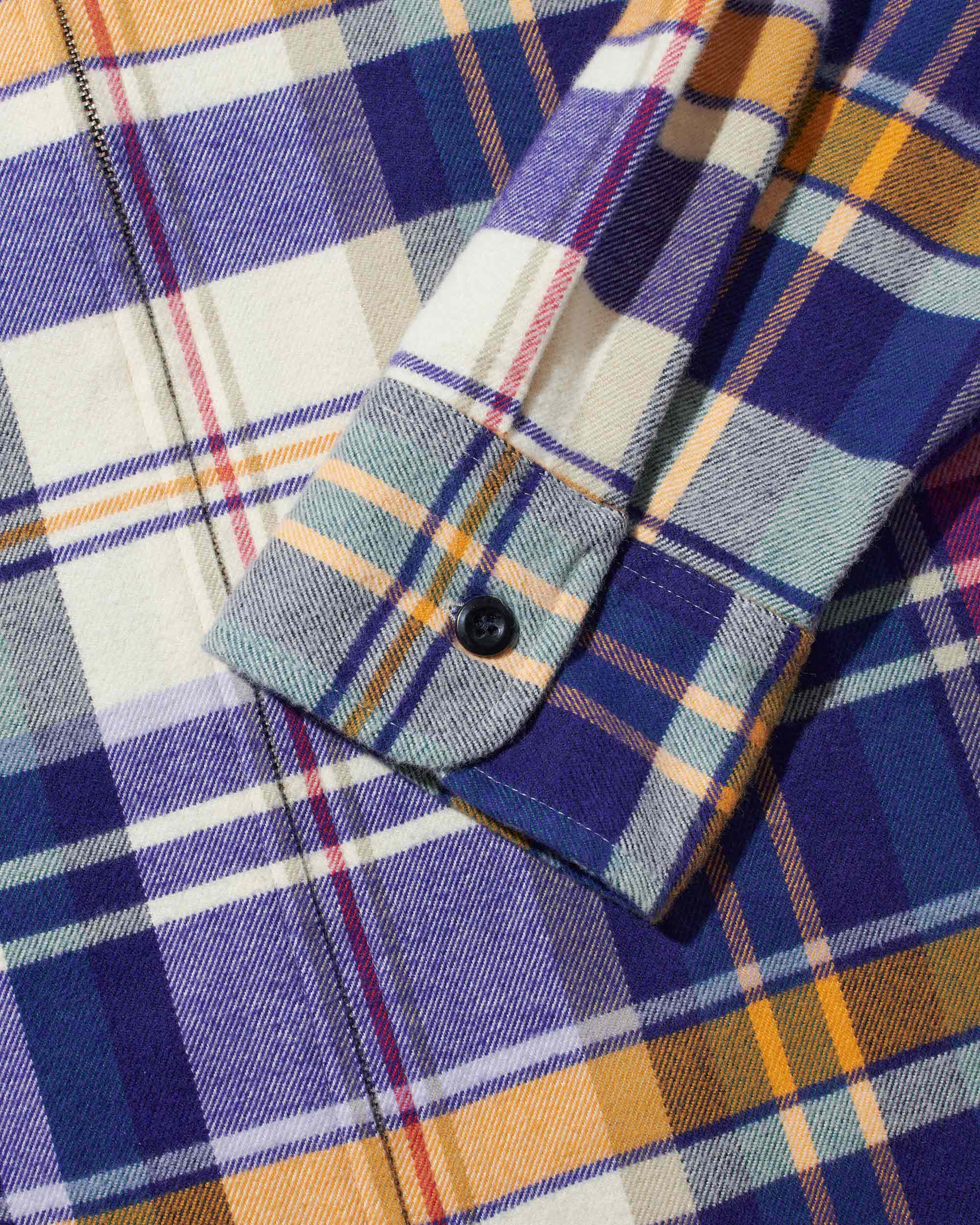 Lightweight Zip Flannel - Noah