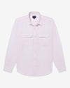 Noah - Relaxed Linen Shirt - Pink - Swatch