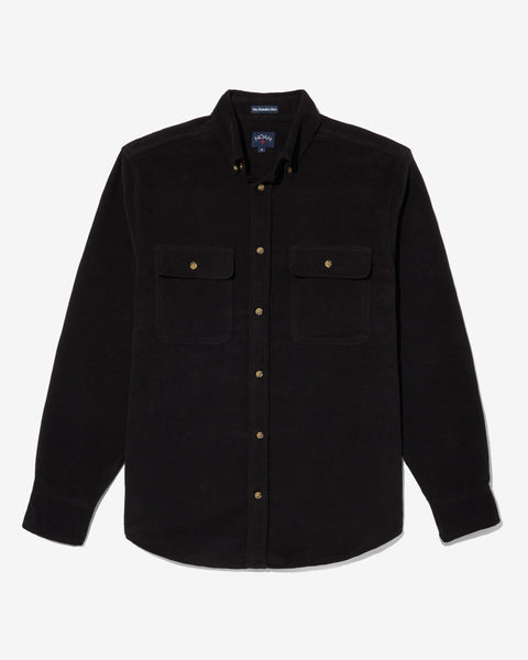 S144FW25_MOLESKIN_SHIRT_BLACK_