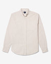 Noah - Oxford Shirt - White / Brown - Swatch