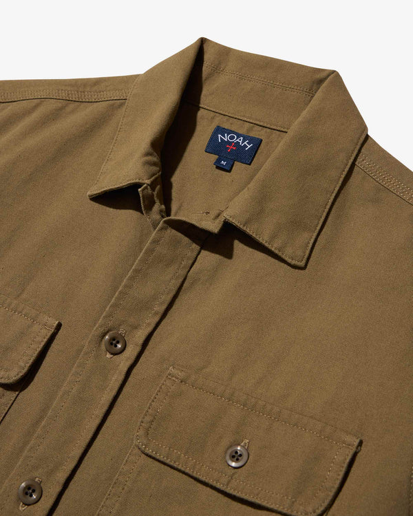 Noah - Washed Canvas Shirt - Detail