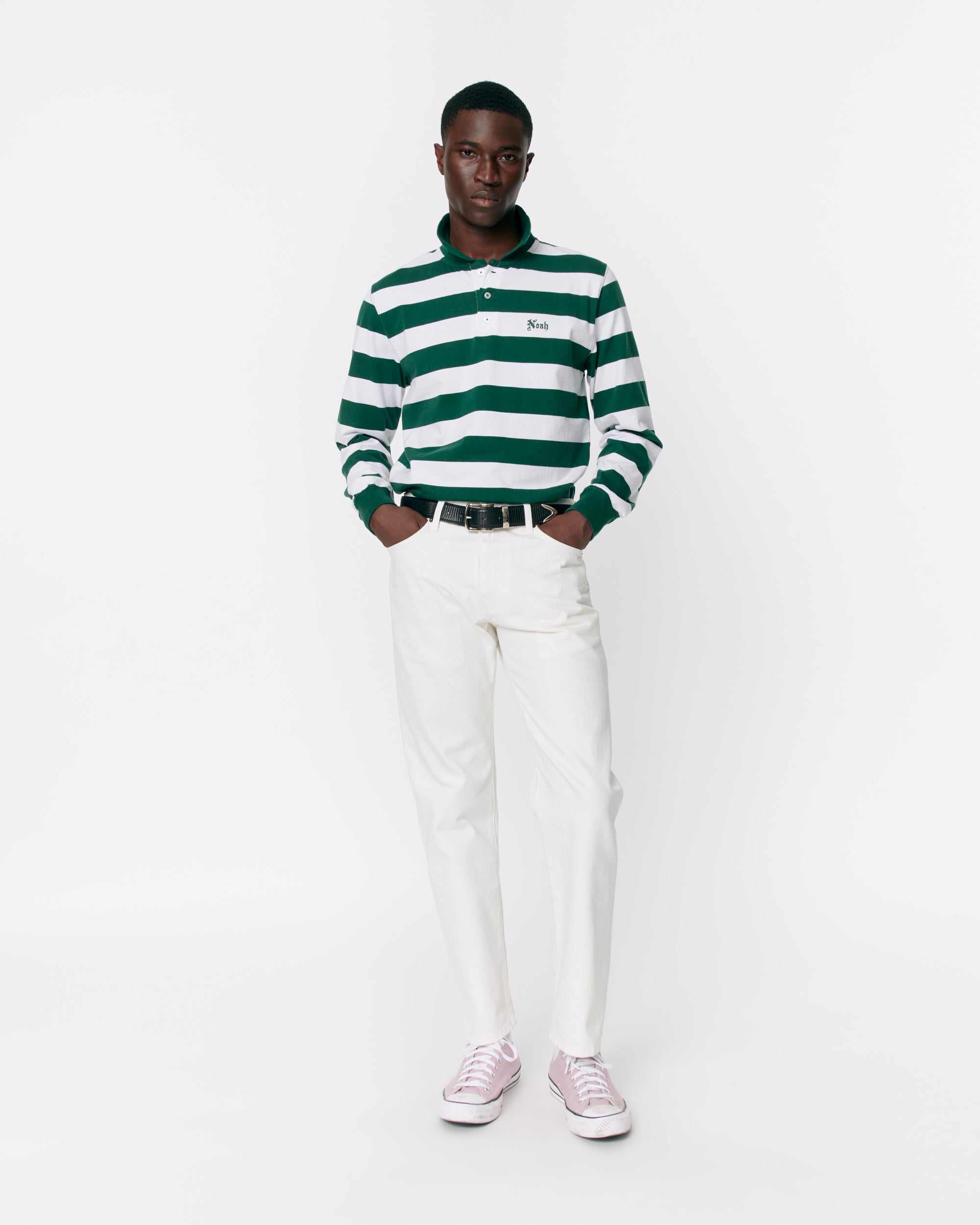 Jersey Long Sleeve Polo - Noah
