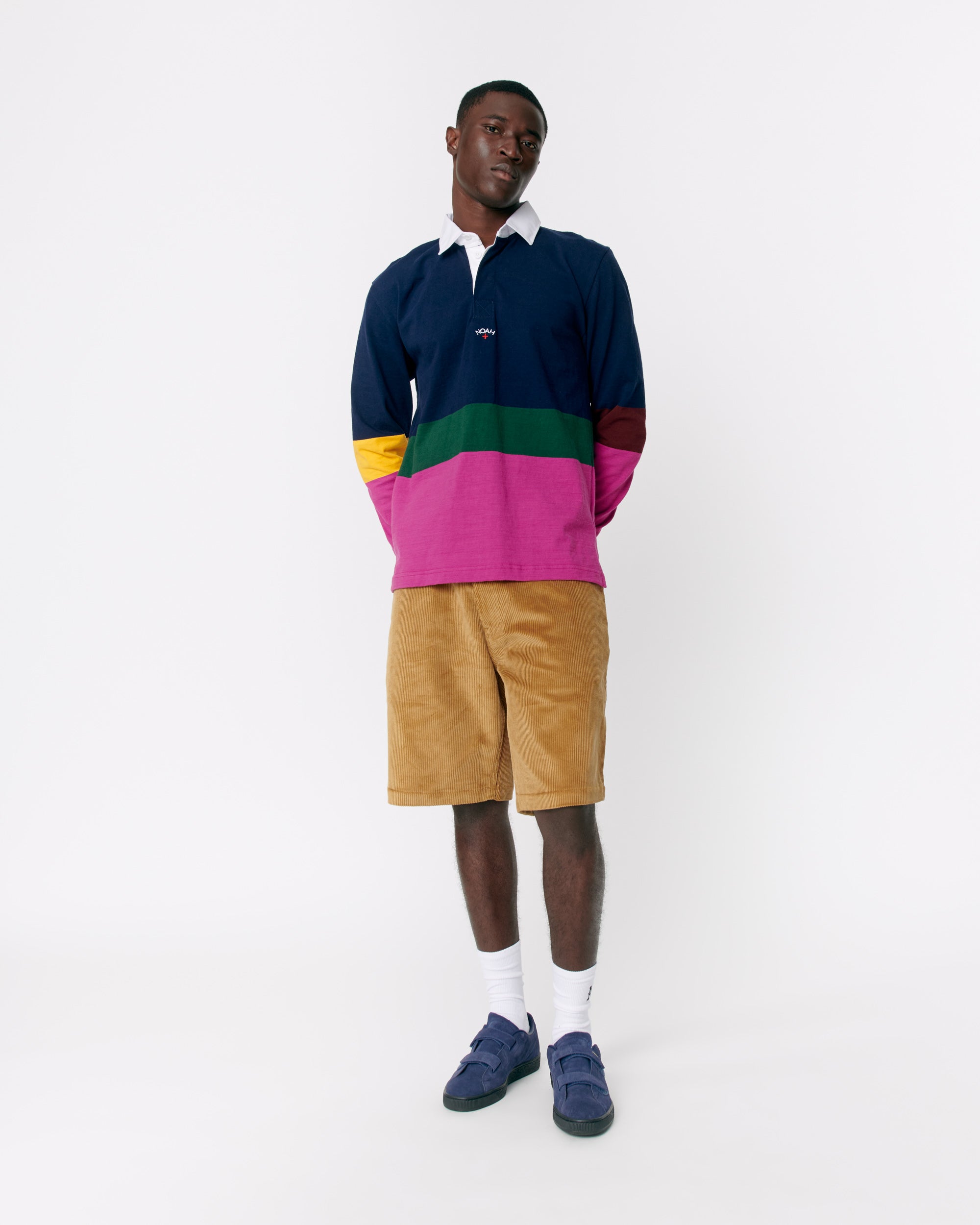 NOAH NYC×N.E.R.D Rugby Top Polo Shirts M KN147FW23_MIXED_RUGBY_0353_686
