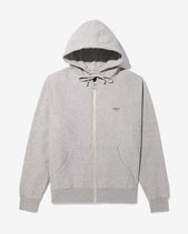 Noah - Classic Lightweight Zip-Up Hoodie - Heather Grey