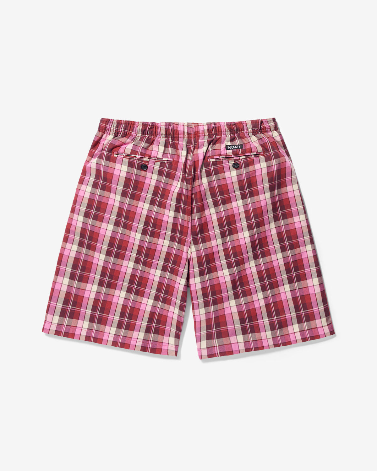 Plaid Drawstring Short