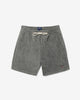 Noah - Recycled Cotton Twill Short - Black - Swatch