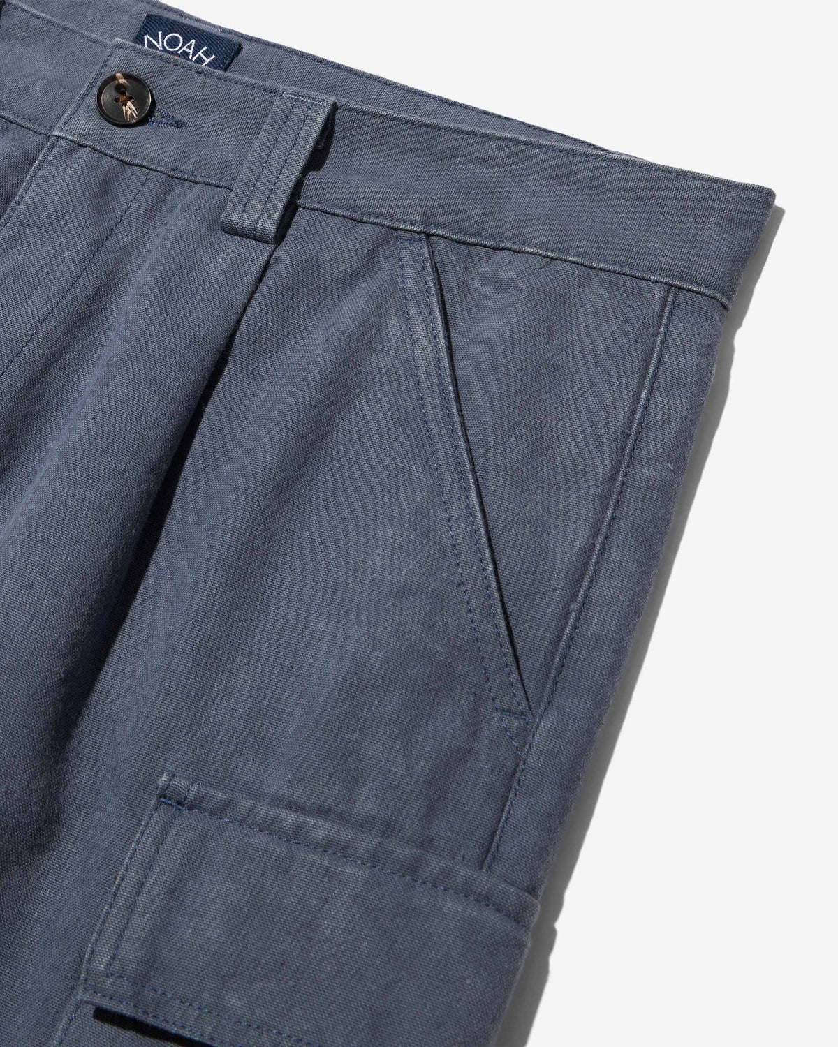 Pleated Cargo Shorts