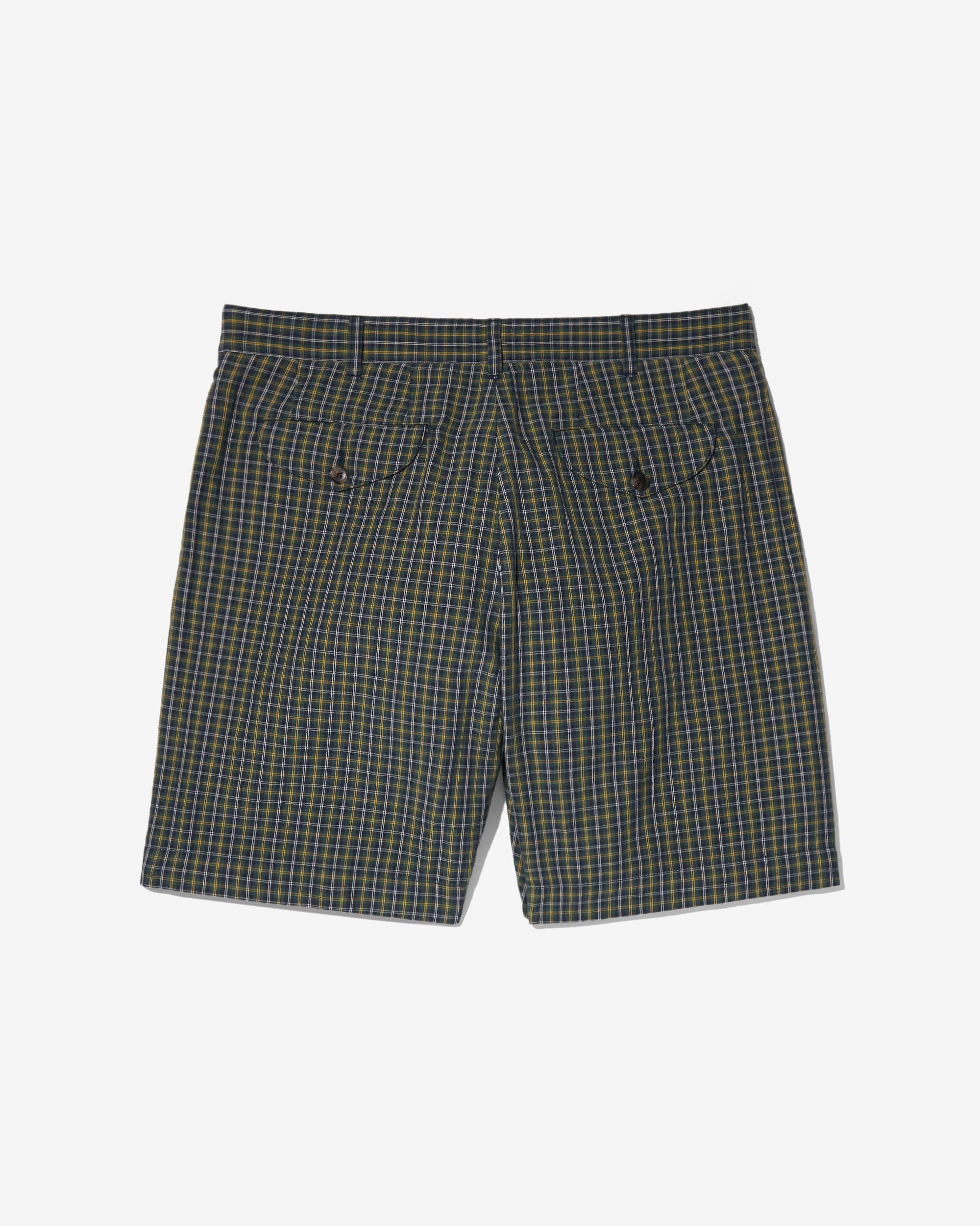 パンツ pleats half short pants Brushed Pleated Short - Noah