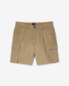 Noah - Pleated Cargo Short - Olive - Swatch