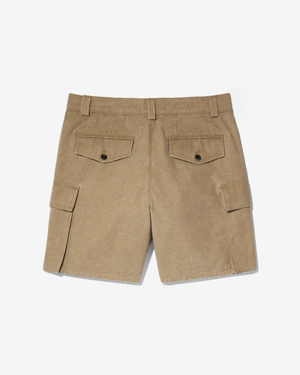 Noah - Pleated Cargo Short - Detail