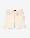 Noah - Pleated Denim Shorts - Natural - Swatch
