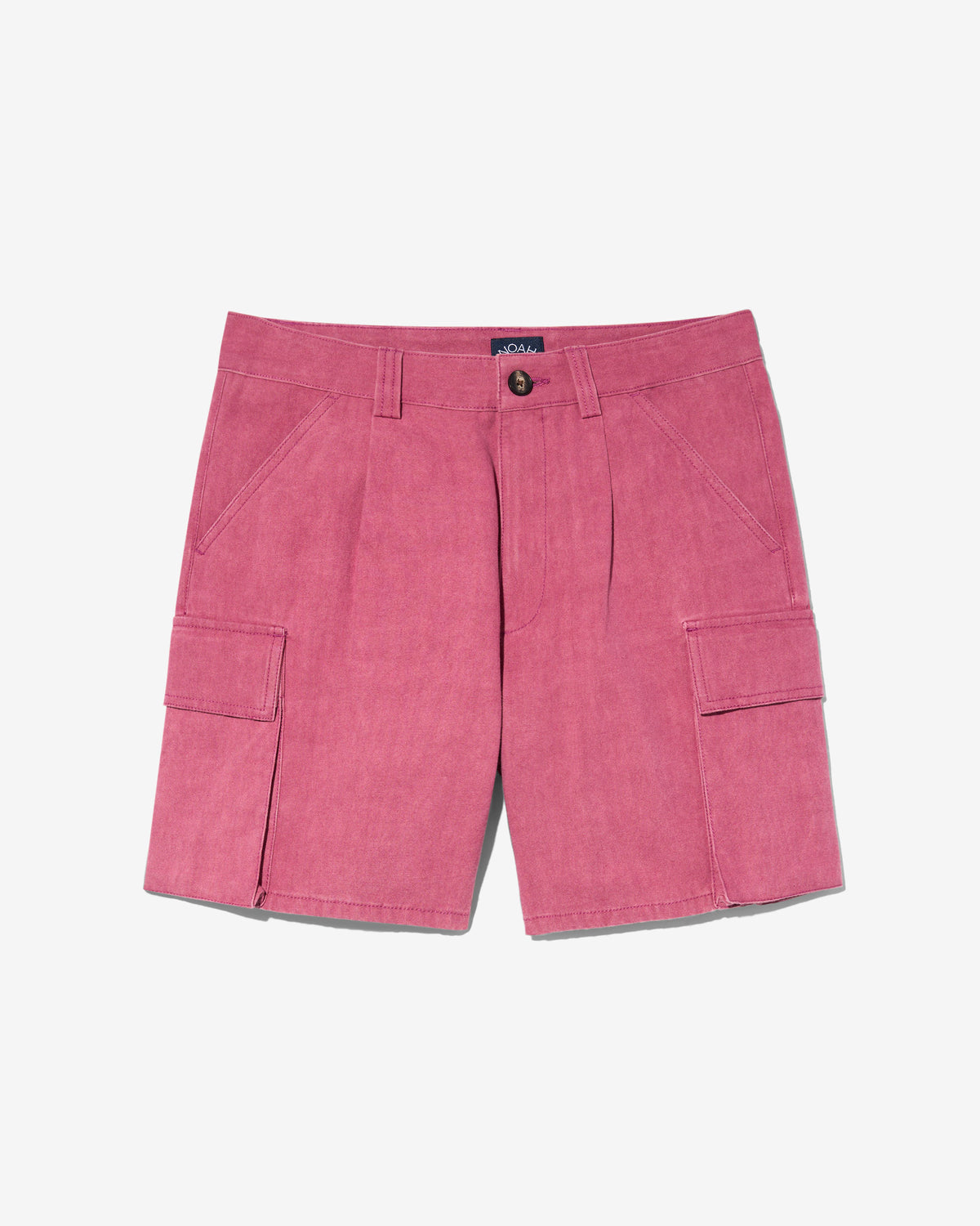 Pleated Cargo Shorts