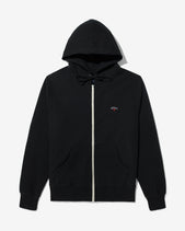 Noah - Classic Lightweight Zip-Up Hoodie - Black