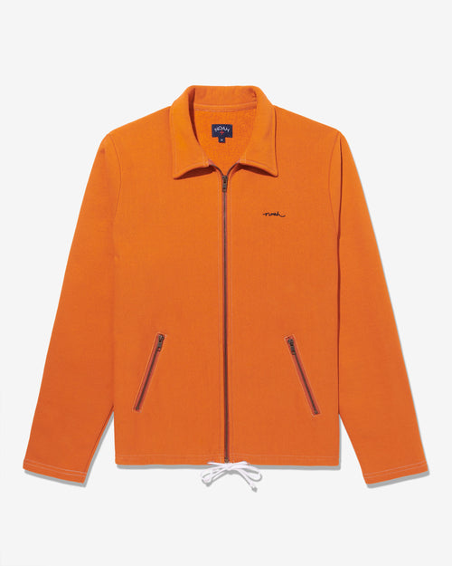 Noah - Sweatshirt Jacket-Rust