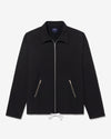 Noah - Sweatshirt Jacket - Black - Swatch