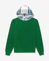 Noah - Flannel Hood Sweatshirt - Spartan Green - Swatch