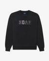 Noah - Appliqué Logo Crewneck - Black - Swatch