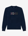 Noah - Appliqué Logo Crewneck - Navy - Swatch