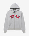 Noah - Arch Appliqué Zip-Up Hoodie (Pre-Order) - Heather Grey - Swatch