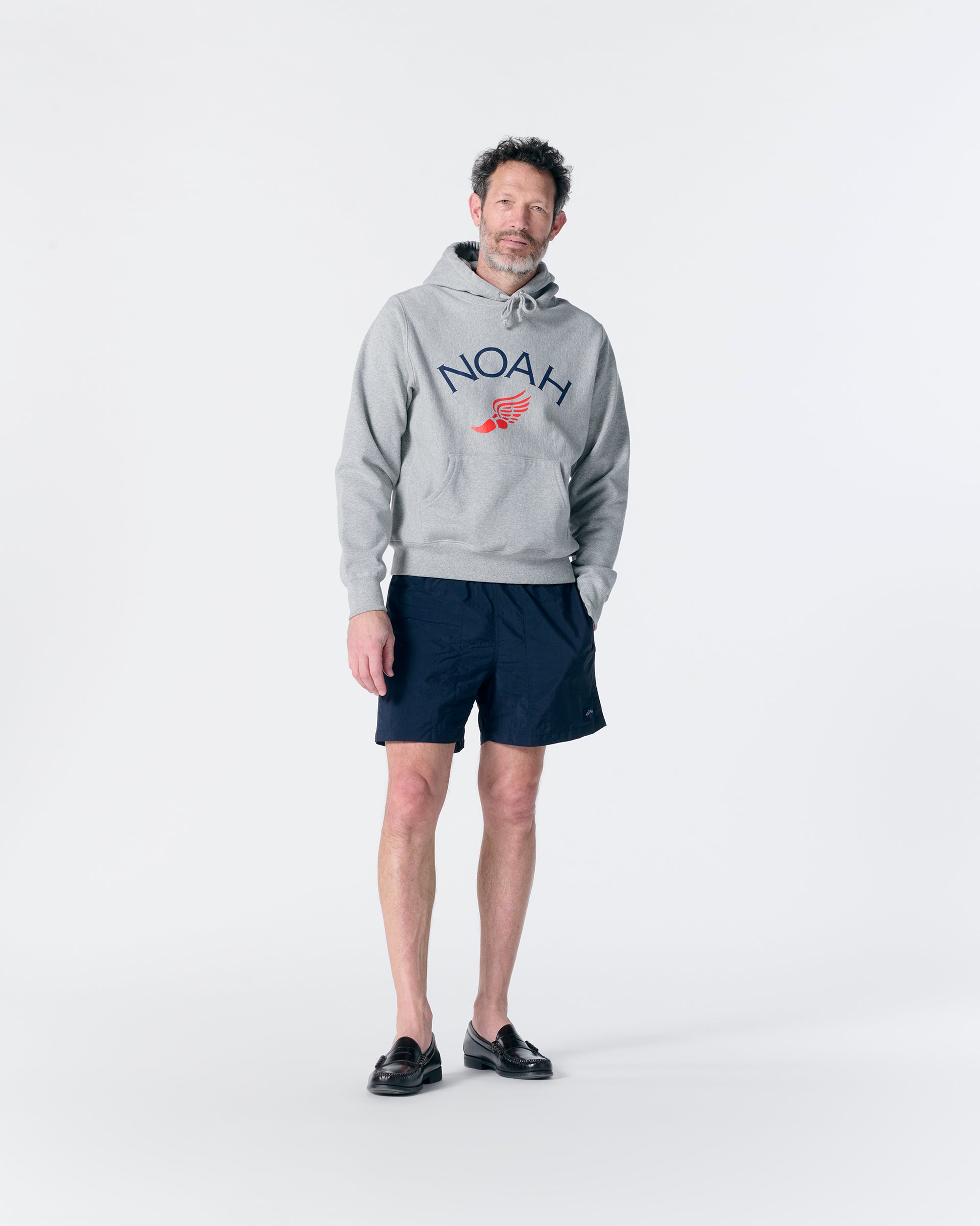 Winged Foot Logo Hoodie - Noah