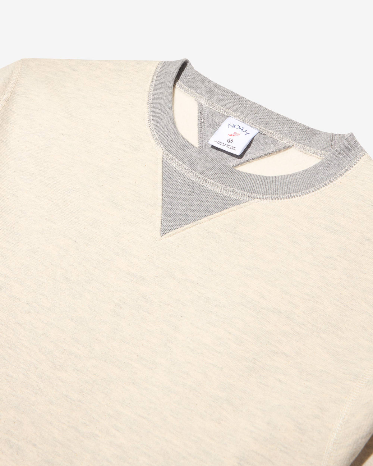 Double V-Notch Crewneck