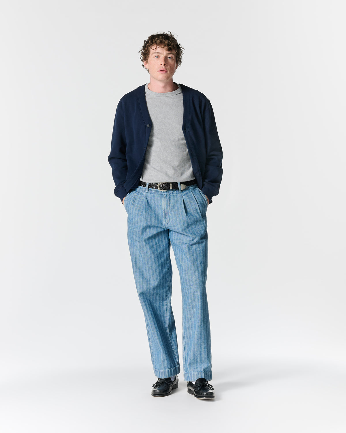 Fleece High Rib Cardigan