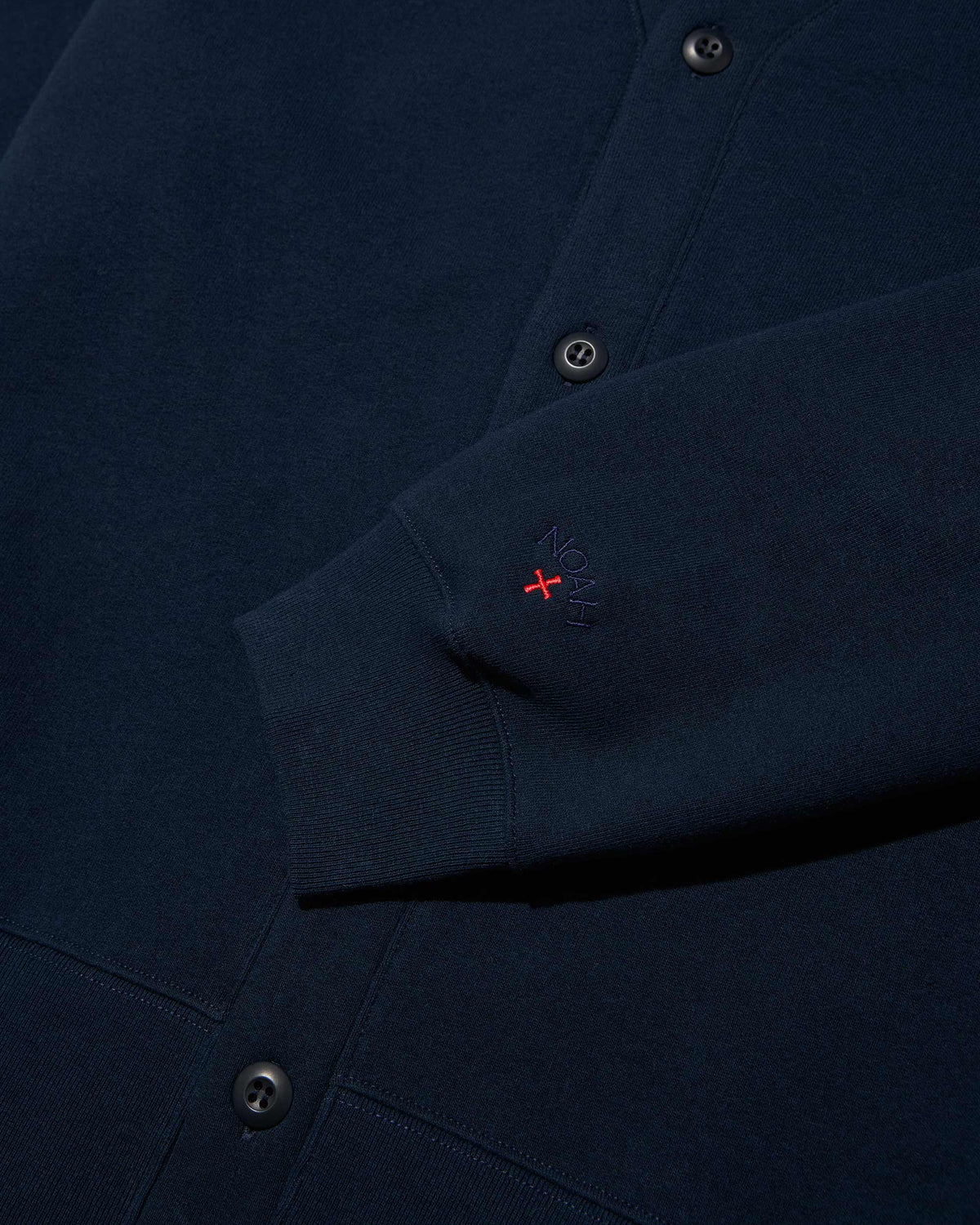 Fleece High Rib Cardigan